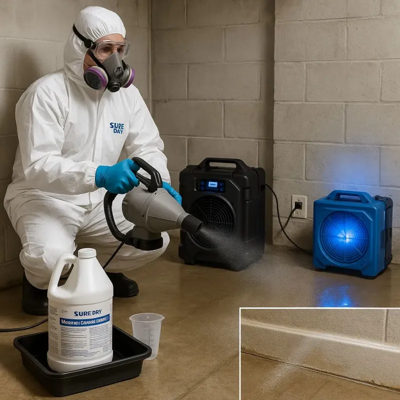 Sanitization and Odor Removal process in Des Moines, WA